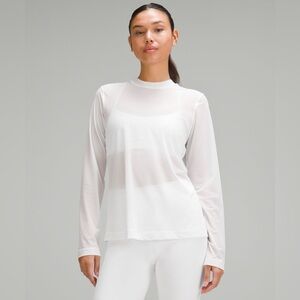 Lululemon Sheer Keyhole Long Sleeve